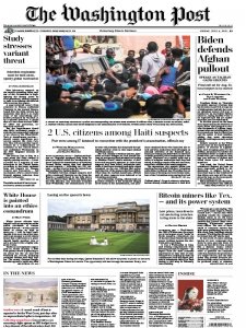 The Washington Post 07.09 2021