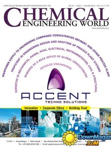 Chemical Engineering World - January 2015