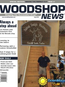 Woodshop News - July 2014