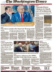 The Washington Times 04.12.2024