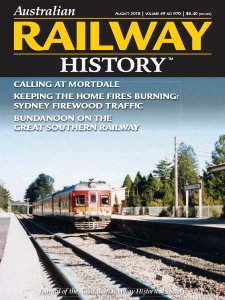 Australian Railway History - 08.2018