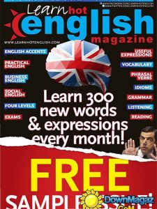 Hot English Magazine - Free Sample Issue! 2014