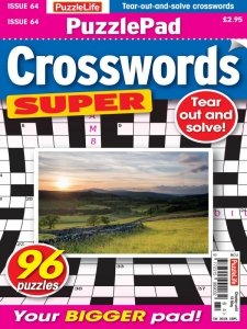 PuzzleLife PuzzlePad Crosswords Super - Is. 64 2023