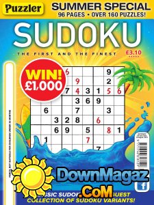 Puzzler Sudoku - Issue 166 2017