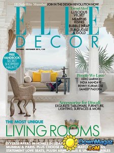 Elle Decor IN - October/November 2015