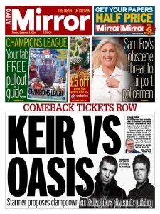 Daily Mirror - 3.09.2024