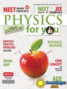 Physics For You - September 2016