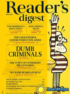 Reader's Digest USA - April 2014