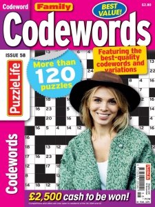 PuzzleLife Family Codewords - Is. 58 2022