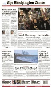 The Washington Times - 01.16.2025