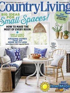 Country Living USA - September 2016