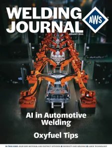 Welding Journal - 01.2025