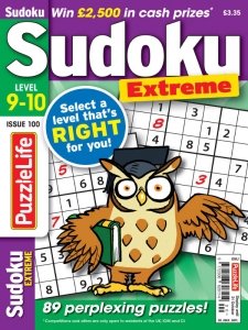 PuzzleLife Sudoku Extreme - Is. 100 2024