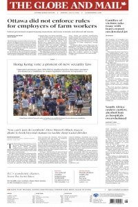 The Globe and Mail - 07.13.2020