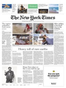 New York Times Int - 07.5.2025