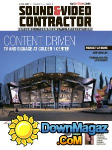 Sound & Video Contractor - 04.2017