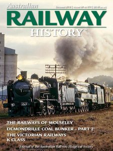 Australian Railway History - 12.2018