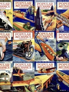 Popular Mechanics USA - 1935 Full Year