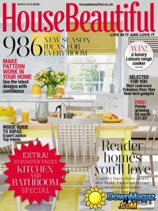 House Beautiful UK - March 2016