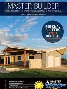 Master Builders Western Australia - November/December 2016