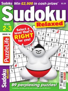 PuzzleLife Sudoku Relaxed - Is. 16 2020