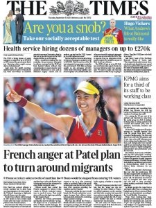 The Times - 9.09.2021