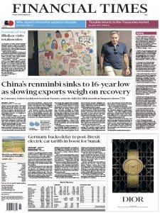 Financial Times Asia - 8.09.2023