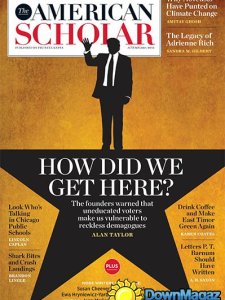 The American Scholar - Autumn 2016