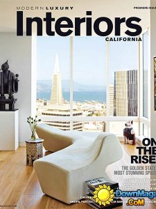 Modern Luxury Interiors California - Spring 2013