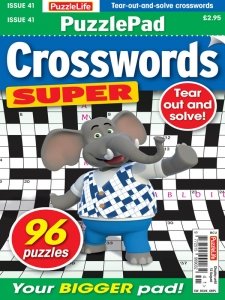 PuzzleLife PuzzlePad Crosswords Super - Is. 41 2021