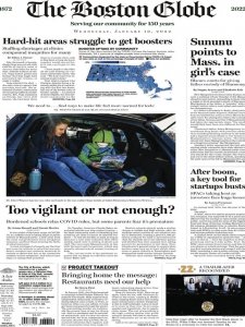 The Boston Globe - 01.19.2022