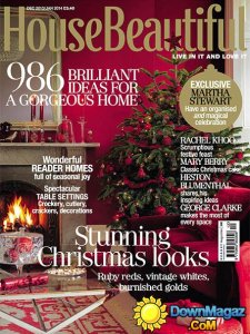 House Beautiful UK - December 2013 - January 2014