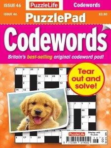 PuzzleLife PuzzlePad Codewords - Is. 46 2020