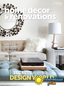 Home Decor & Renovation Canada - September 2015