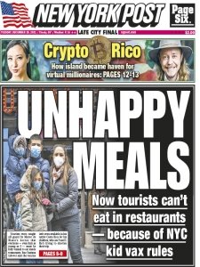 New York Post - 12.28.2021