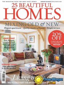 25 Beautiful Homes UK - February 2016