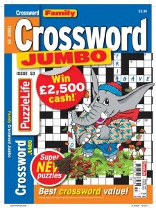 PuzzleLife Family Crossword Jumbo - Is. 53 2024