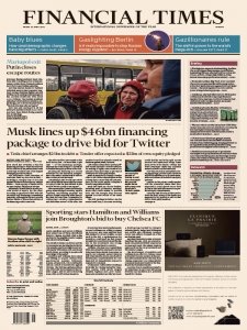 Financial Times EU - 22.04.2022