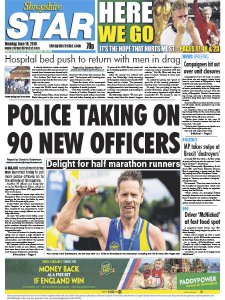 Shropshire Star Shrewsbury Edition - 06.18.2018