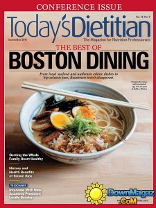 Today's Dietitian - September 2016