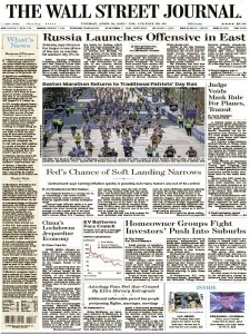 The Wall Street Journal 04.19 2022