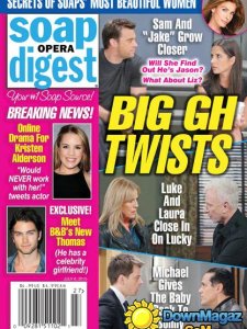 Soap Opera Digest USA - 6 July 2015