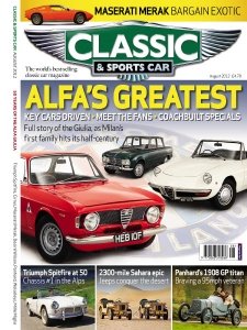 Classic & Sports Car UK - 08.2012