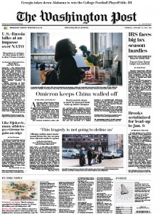 The Washington Post 01.11 2022