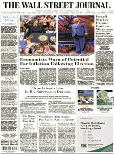 The Wall Street Journal - 10.28.2024