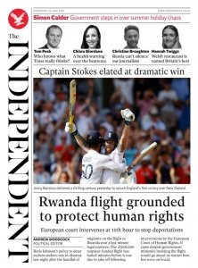 The Independent 15.06 2022