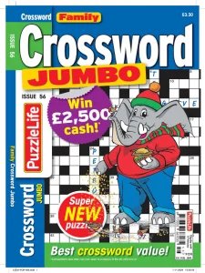 PuzzleLife Family Crossword Jumbo - Is. 56 2025