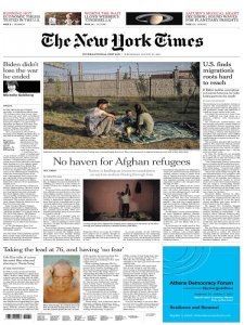 New York Times Int 08.25 2021