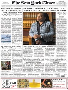 The New York Times 04.8 2022