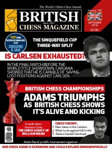 British Chess - 09.2018